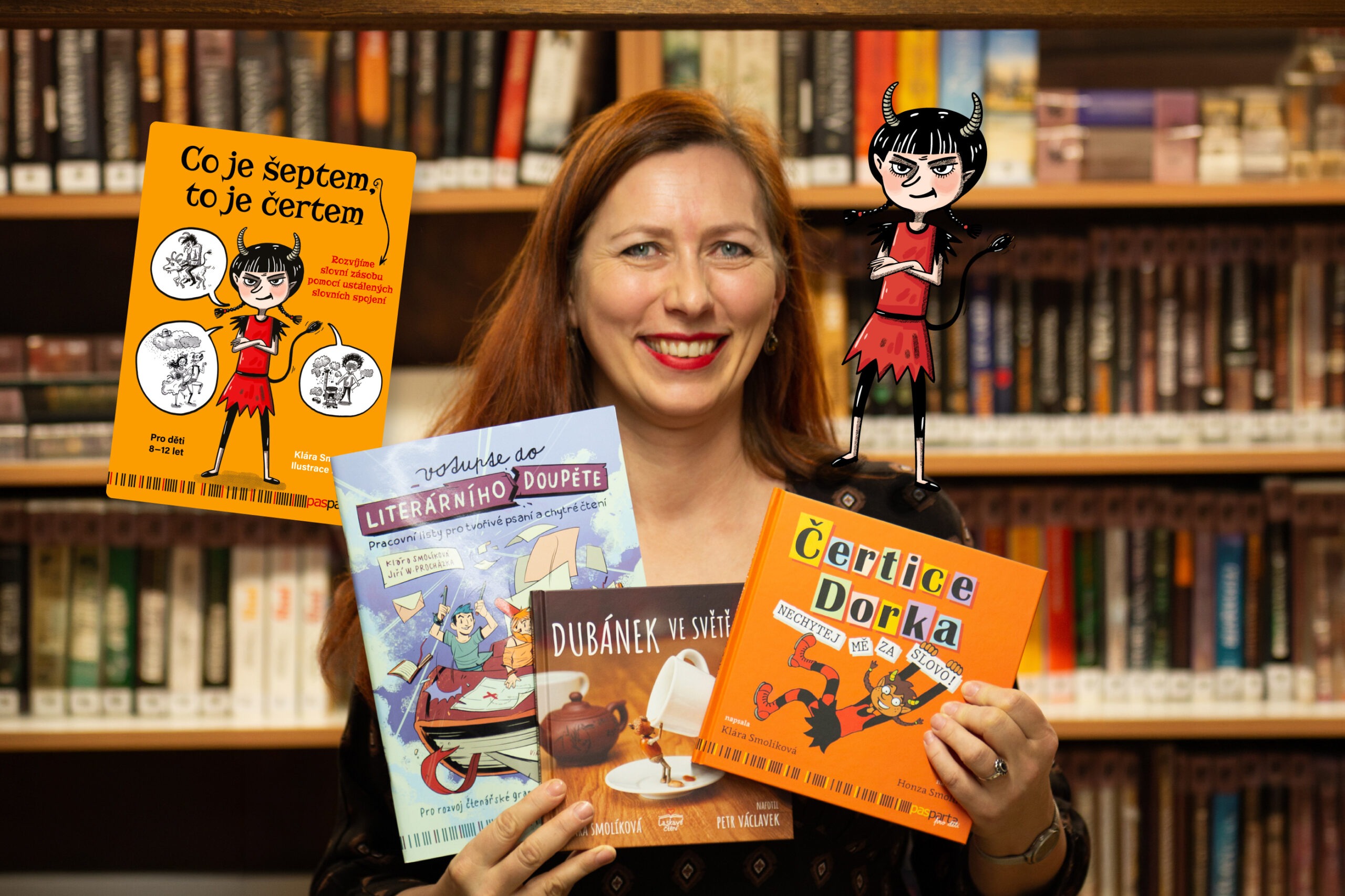 Co je šeptem, to je čertem: Jak Klára Smolíková probouzí v dětech lásku k frazémům, příběhům a českému jazyku